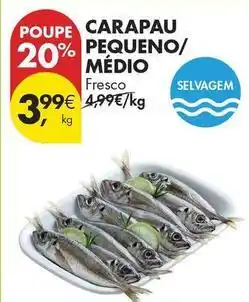 Pingo Doce Carapau pequeno/medio promoção