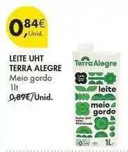 Pingo Doce Terra nostra - leite promoção