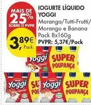 Pingo Doce Yoggi - iogurte liquido promoção