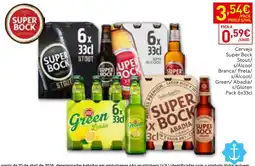 Recheio Cerveja Super Bock Stout/ s/Álcool Branca/ Preta/ s/Álcool/ Green/Abadia/ s/Glúten promoção
