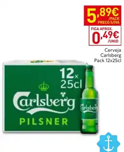 Recheio Cerveja Carlsberg promoção