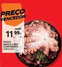 Continente Bom dia A+ - polvo promoção