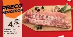 Continente Bom dia Continente - entrecosto de porco promoção