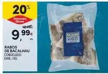 Continente Bom dia Rabos de bacalhau promoção