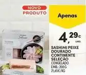 Continente Bom dia Seleção du chef - sashimi peixe dourado continente promoção