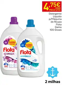 Recheio Detergente Líquido p/Máquina de Roupa Flota promoção