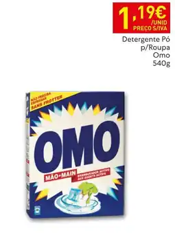 Recheio Detergente Pó p/Roupa Omo promoção