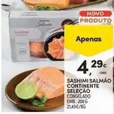 Continente Bom dia Seleção du chef - sashimi salmão continente promoção