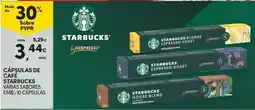 Continente Bom dia Starbucks - cápsulas de café promoção
