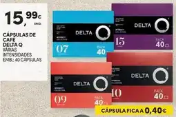 Continente Bom dia Delta q - cápsulas de café promoção