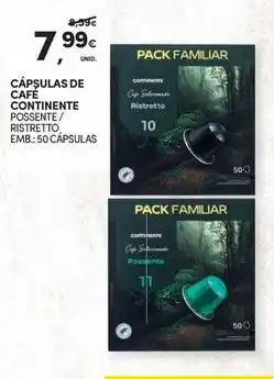 Continente Bom dia Continente - cápsulas de café promoção