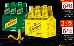 Recheio Água Tónica Zero/ Ginger Ale promoção