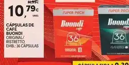 Continente Bom dia Buondi - cápsulas de café promoção