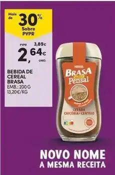 Continente Bom dia A+ - bebida de cereal promoção