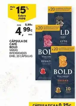 Continente Bom dia Espresso - cápsula de café promoção