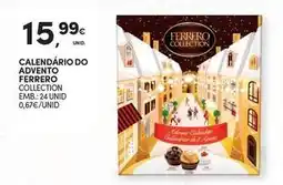 Continente Bom dia Ferrero rocher - calendário do advento promoção