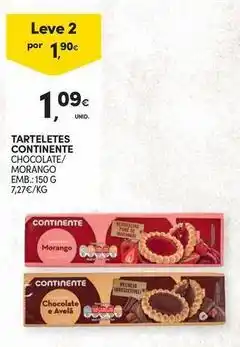 Continente Bom dia Continente - tarteletes promoção