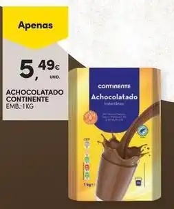 Continente Bom dia Continente - achocolatado promoção