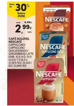 Continente Bom dia Nescafé - café solúvel promoção