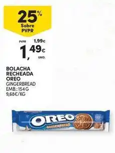 Continente Bom dia Oreo - bolacha recheada promoção