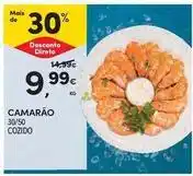Continente Bom dia Camarão promoção