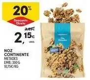 Continente Bom dia Continente - noz promoção