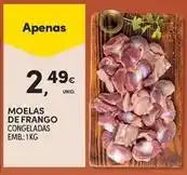 Continente Bom dia Moelas de frango promoção