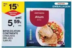 Continente Bom dia Continente - bifes de atum promoção