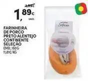 Continente Bom dia Seleção du chef - farinheira de porco preto alentejo continente promoção