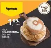 Continente Bom dia Mac - pao de assinatura promoção