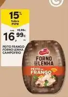 Continente Bom dia Campofrio - peito frango forno lenha promoção