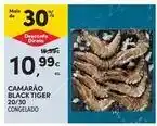 Continente Bom dia Camarão black tiger promoção