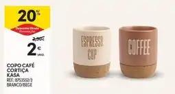 Continente Bom dia Kasa - copo cafe cortica promoção