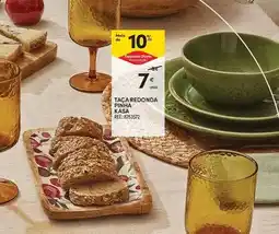 Continente Bom dia Kasa - taca redonda pinha promoção