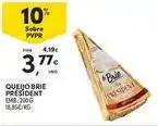 Continente Bom dia Président - queijo brie promoção