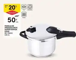 Continente Bom dia Kasa - panela de pregaso inox super rapida promoção