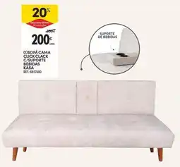 Continente Bom dia Kasa - sofá cama clicificante bebidas promoção