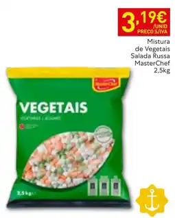 Recheio vegetais masterchef promoção