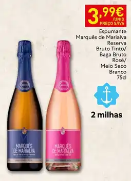 Recheio Espumante Marquês de Marialva promoção