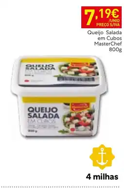 Recheio Queijo salada em cubos masterchef promoção