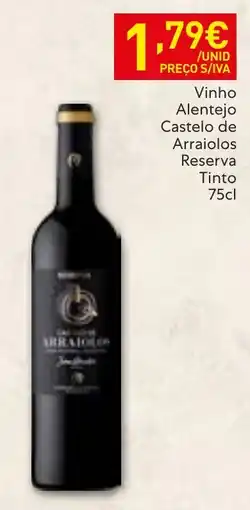 Recheio Castelo de Arraiolos Reserva Tinto promoção