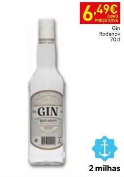 Recheio gin rodanov promoção
