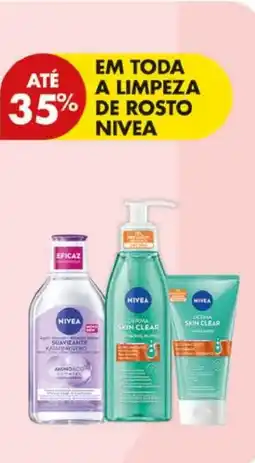 Pingo Doce Em toda a limpeza de rosto nivea promoção
