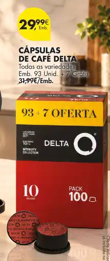 Pingo Doce Cápsulas de café delta promoção