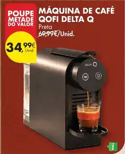Pingo Doce Máquina de café qofi delta q promoção