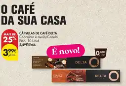 Pingo Doce Cápsulas de café delta promoção