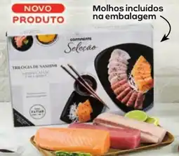 Continente Trilogia sashimi continente seleçao promoção
