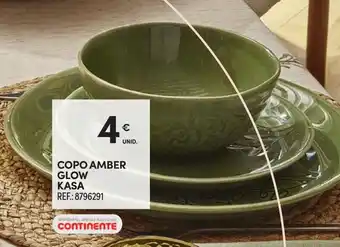 Copo amber glow kasa