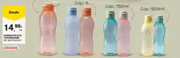 Continente Garrafas eco tupperware promoção