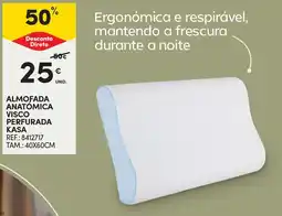 Continente Almofada anatómica visco perfurada kasa promoção